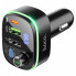 АЗП з FM-модулятором HOCO E62 Fast PD20W+QC3.0 car BT FM transmitter Black (6931474756299) (19864)