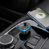АЗП з FM-модулятором HOCO E62 Fast PD20W+QC3.0 car BT FM transmitter Black (6931474756299) (19864)