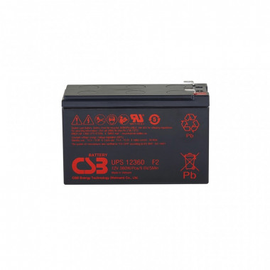 Батарея к ИБП CSB UPS123607F2 12V 7Ah (UPS123607F2) (21864)