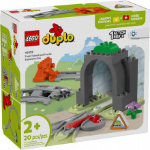 Конструктор LEGO DUPLO Town Дополнительный набор. Железнодорожный тоннель и пути (10425) (7864)