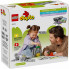 Конструктор LEGO DUPLO Town Дополнительный набор. Железнодорожный тоннель и пути (10425) (7864)
