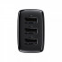 Мережевий зарядний пристрій Baseus Compact  Charger 3U 17W EU Black (CCXJ020101) (14964)