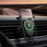 Автотримач для телефона з БЗП Baseus Stable Gravitational Wireless Charging Car Mount Pro 15W (Air Outlet Version) Black (SUWX030001) (15074)