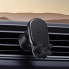 Автотримач для телефона з БЗП Baseus Stable Gravitational Wireless Charging Car Mount Pro 15W (Air Outlet Version) Black (SUWX030001) (15074)