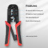 Крімпер Vention Multi-function Crimping Tool Ratchet Type Black (KEAB0) (KEAB0) (21074)