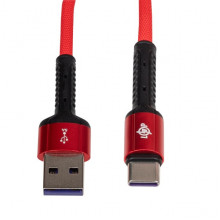 Кабель (шнур) LP USB 3.0 to USB Type-C 5A с быстрой зарядкой (QC) 1м LS63C-5A (1174)