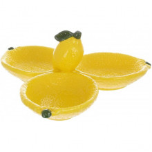 Менажниця керамічна Fruits "Lemon" 24см, лимон (5174)