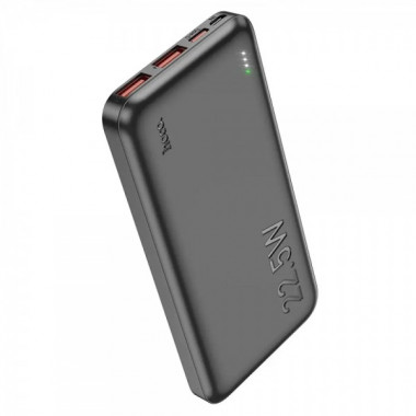 Зовнішній акумулятор HOCO J101 Astute 22.5W fully compatible power bank(10000mAh) Black (6931474782472) (17274)