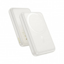 Батарея универсальная HOCO 10000mAh Grace PD/20W Magnetic White (J141 / 714985) (22574)