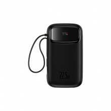 Батарея универсальная Baseus Qpow2 20000mAh 22.5W PD, QC/3.0, Black (P10055002113-00) (18774)