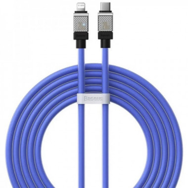 Кабель Baseus CoolPlay Series Fast Charging Cable Type-C to iP 20W 2m Blue (CAKW000103) (14874)