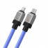 Кабель Baseus CoolPlay Series Fast Charging Cable Type-C to iP 20W 2m Blue (CAKW000103) (14874)