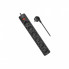 Сетевой фильтр питания Defender DFS 155, 5 m, 6 роз (99496) (15874)
