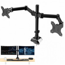 Крепление для двух мониторов настольный кронштейн 15"-30" UKC Z022 (20974)