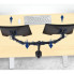 Крепление для двух мониторов настольный кронштейн 15"-30" UKC Z022 (20974)