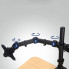 Крепление для двух мониторов настольный кронштейн 15"-30" UKC Z022 (20974)