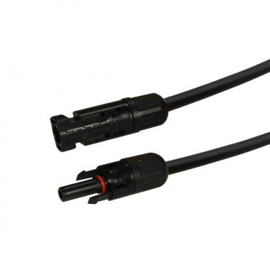 Кабель для солнечных электростанций H1Z2Z2-K 1*4 1.5 м черный (папа/мама) (2974)