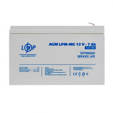 Аккумулятор мультигелевый LPM-MG 12V - 7 Ah (7974)