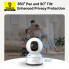 IP-камера відеоспостереження Baseus Security P1 Series Indoor 3MP OS White EU (S0TV002132) (21184)