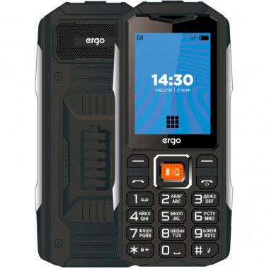 Мобильный телефон Ergo E242 Black (22484)