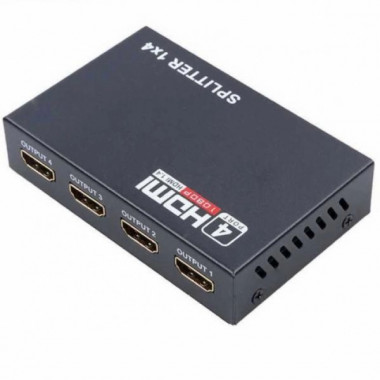 HDMI разветвитель на 4 порта HDMI SPLITTER 1 in 4 (21784)