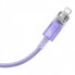 Кабель Baseus Explorer Series Fast Charging Cable with Smart Temperature Control Type-C to iP 20W 1m Purple (CATS010205) (14984)