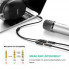 Аудіокабель UGREEN AV141 3.5mm male to 2 3.5mm female, 0,2m Black (UGR-30619) (18984)