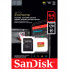 Карта пам'яті microSDXC (UHS-1 U3) SanDisk Extreme For Action Cams and Drones A2 64Gb class 10 V30 (R170MB/s,W80MB/s) (adapter) (SDSQXAH-064G-GN6AA) (18194)