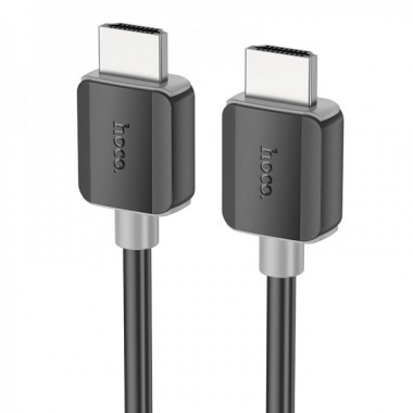 Кабель HOCO US08 HDTV 2.0 male-to-male 4K HD data cable(L=3M) Black (6931474799401) (20194)