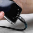 Кабель Baseus Cafule Cable Type-C to iP PD 20W 1m Gray+Black (CATLKLF-G1) (18294)