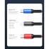 Кабель для зарядки телефонов AWEI CL 971 3 в 1 USB to Type-C+Lightning+MicroUSB 2,4A (9294)