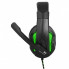 Наушники Gemix N2 LED Black-Green Gaming (16394)