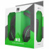 Наушники Gemix N2 LED Black-Green Gaming (16394)