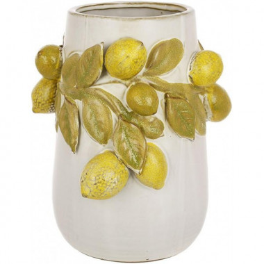 Ваза керамічна "Lemon" 21см (19394)
