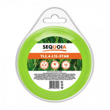 Косильная леска SEQUOIA TL2.4-L15-Star (1594)
