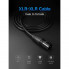 Аудіокабель UGREEN AV130 Cannon Male to Female Microphone Extension Audio Cable 3m (Black)(UGR-20711) (UGR-20711) (19694)