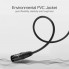 Аудіокабель UGREEN AV130 Cannon Male to Female Microphone Extension Audio Cable 3m (Black)(UGR-20711) (UGR-20711) (19694)
