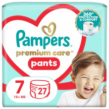 Подгузники Pampers Premium Care Pants Трусики Размер 7 (15+ кг) 27 шт. (8006540807026) (7694)