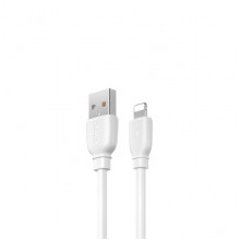 Кабель Remax Suji Pro USB 2.0 to Lightning 2.4A 1M Белый (RC-138i-w) (2794)