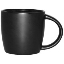 Кружка керамічна Black Style 280мл чорна (3794)