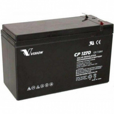 Батарея к ИБП Vision CP 12V 7Ah (CP1270A) (15894)