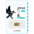 Флеш-накопичувач Wibrand USB 2.0 Hawk 8Gb Gold (WI2.0/HA8M1G) (5)