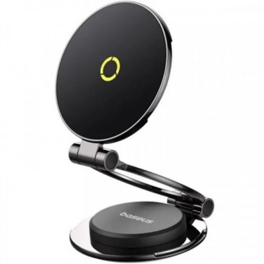 Автотримач для телефона Baseus MagPro Series II Magnetic Car Mount Stick-on Version Cosmic Black (C40172900121-00) (19105)