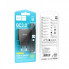 Мережевий зарядний пристрій з кабелем HOCO C140A Smart single port QC3.0 charger set(Micro)(EU) Black (6942007627801) (20205)