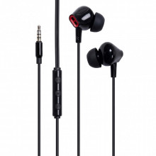 Наушники Vention Echo Lite 3.5mm In-Ear Wired Black (GBABAV) (22205)