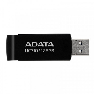 Флеш-накопичувач ADATA USB 3.2 UC310 128Gb Black (UC310-128G-RBK) (305)