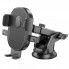 Автотримач для телефона BOROFONE BH93 Grand one-button car holder(center console) Black (6941991103698) (17405)