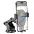 Автотримач для телефона BOROFONE BH93 Grand one-button car holder(center console) Black (6941991103698) (17405)