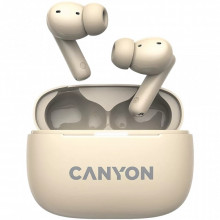 Наушники Canyon TWS-10 OnGo ANC ENC Beige (CNS-TWS10BG) (21405)