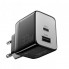 Мережевий зарядний пристрій ESSAGER ECT33W Gan 1USB 1T-C 33W black (ECT33W-LJB01-Z) (405)